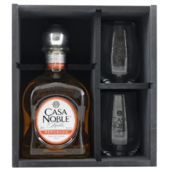 Casa Noble Reposado Tequila Mit Holzbox Inkl. 2 Gläser 40% 0,7l
