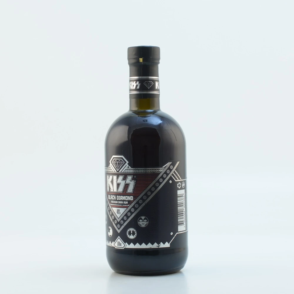 Kiss Black Diamond Rum 40% 0,5l 5 Kiss Black Diamond Rum 40% 0,5l – Bild 3