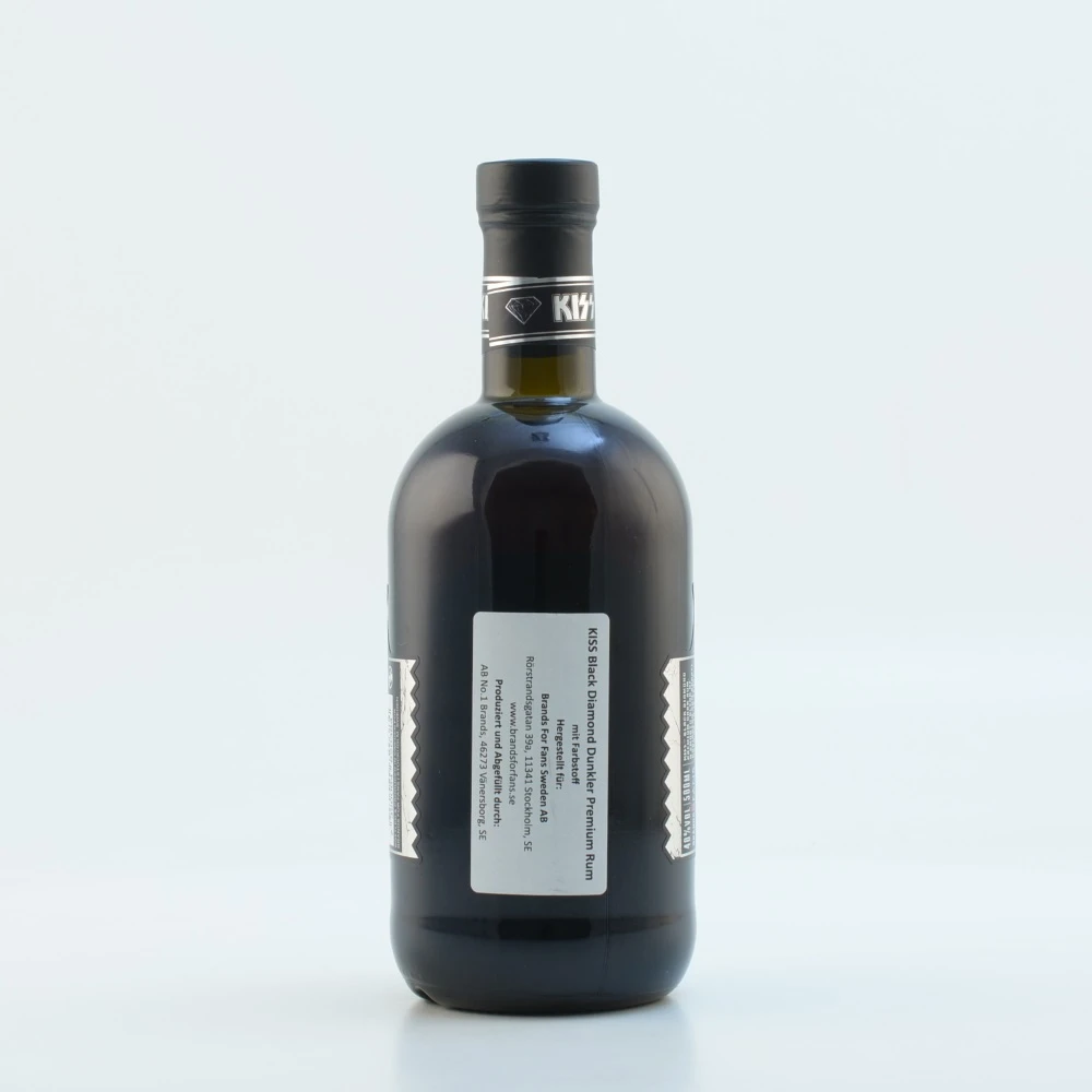 Kiss Black Diamond Rum 40% 0,5l 6 Kiss Black Diamond Rum 40% 0,5l – Bild 4