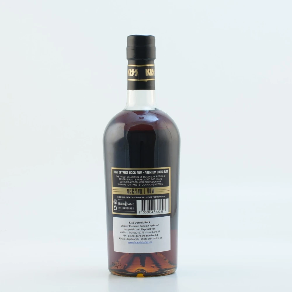 Kiss Detroit Rock Rum 45% 0,7l 6 Kiss Detroit Rock Rum 45% 0,7l – Bild 4