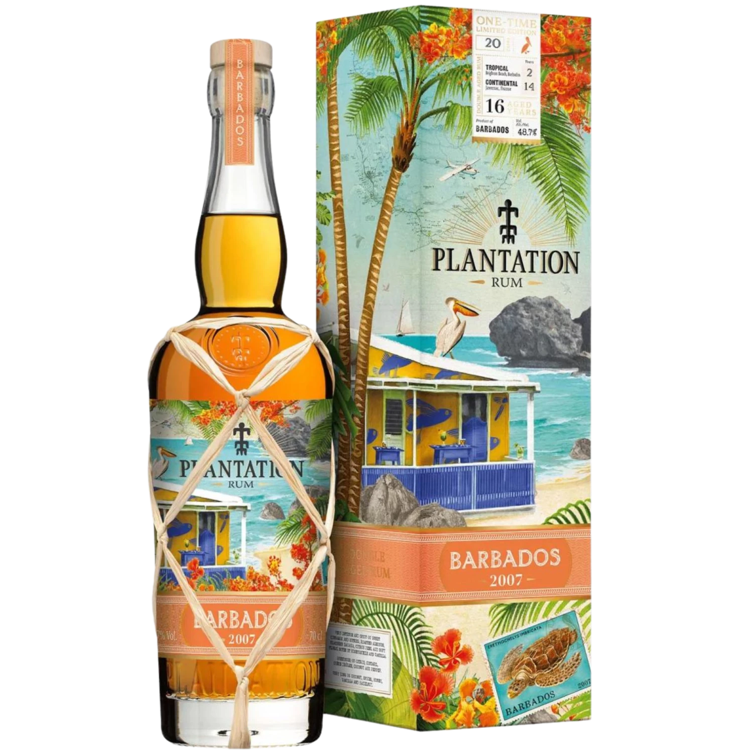 Plantation Rum Barbados 2007 One Time Edition 48,7% 0,7l 3 Plantation Rum Barbados 2007 One Time Edition 48,7% 0,7l