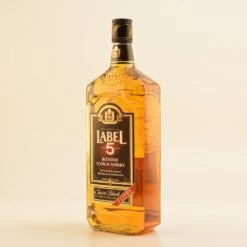Label 5 Whisky Classic Black 40% 1,0l -KISS Verkäufe 20383 n 2