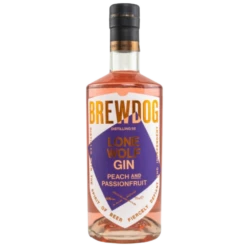 BrewDog LoneWolf Peach & Passionfruit Gin 40% 0,7l