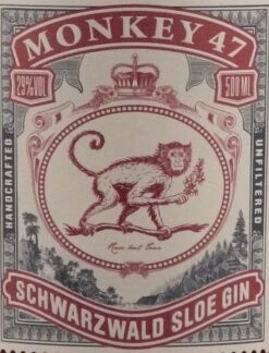 Monkey 47 Schwarzwald Sloe Gin 29% 0,5l -KISS Verkäufe 284829 Product 532e
