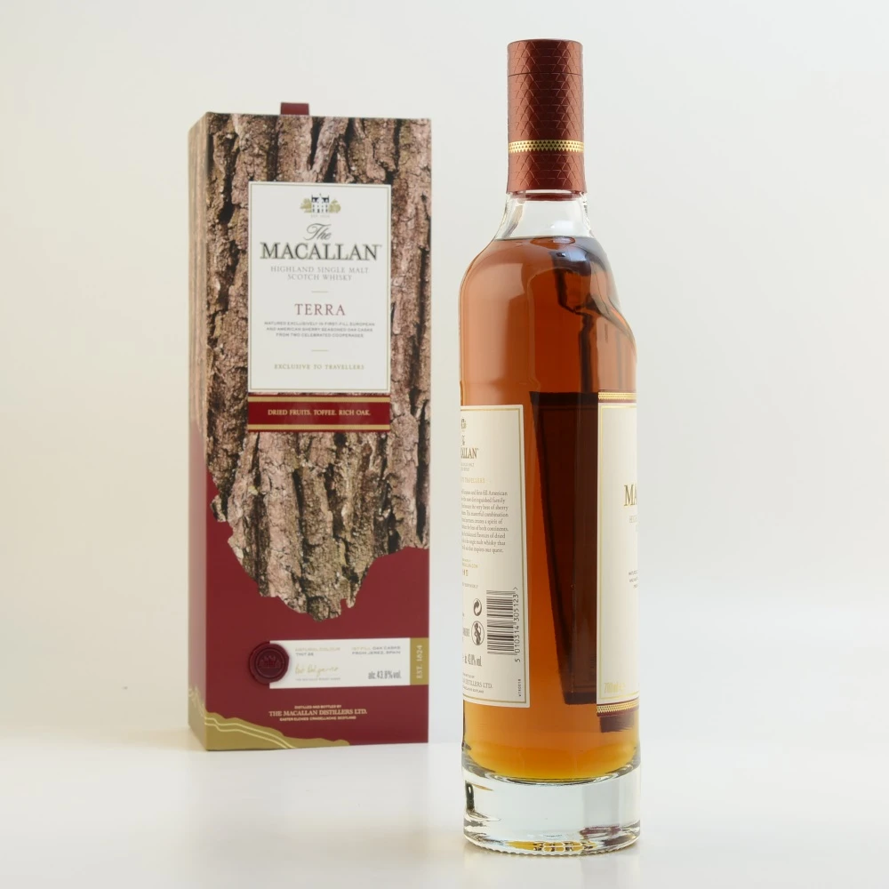 Macallan Terra Highland Single Malt Whisky 43,8% 0,7l 6 Macallan Terra Highland Single Malt Whisky 43,8% 0,7l – Bild 4