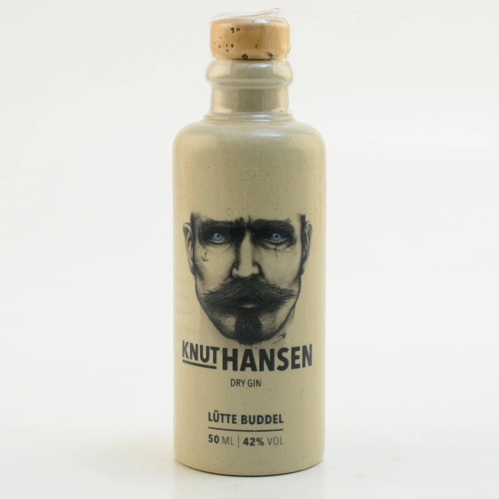 Knut Hansen Dry Gin Mini 42% 0,05l 4 Knut Hansen Dry Gin Mini 42% 0,05l – Bild 2