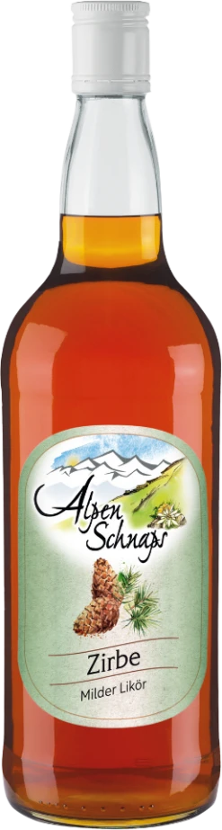 Alpenschnaps Steinbeisser Zirbe 30% 1,0l