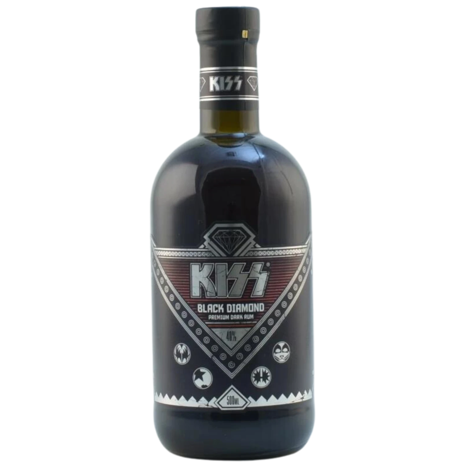 Kiss Black Diamond Rum 40% 0,5l 3 Kiss Black Diamond Rum 40% 0,5l