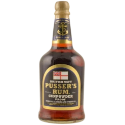 Pussers British Navy Rum Black Label Gunpowder Proof 54,5% 0,7l