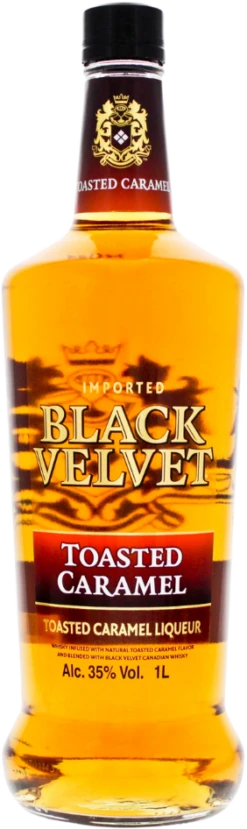 Black Velvet Toasted Caramel Whiskey-Likör 35% 1,0l