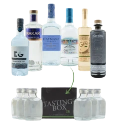 Gin Tasting Set: Fortschritt Box Nr. 1 6x0,02l