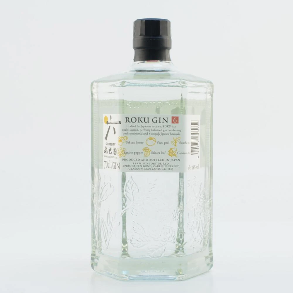 Roku Japanese Craft Gin 43% 0,7l 7 Roku Japanese Craft Gin 43% 0,7l – Bild 5