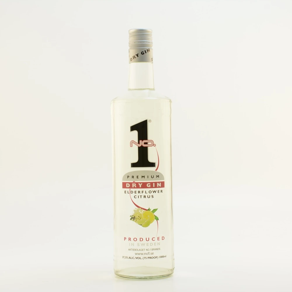 No. 1 Dry Elderflower Citrus Gin 37,5% 1,0l 3 No. 1 Dry Elderflower Citrus Gin 37,5% 1,0l