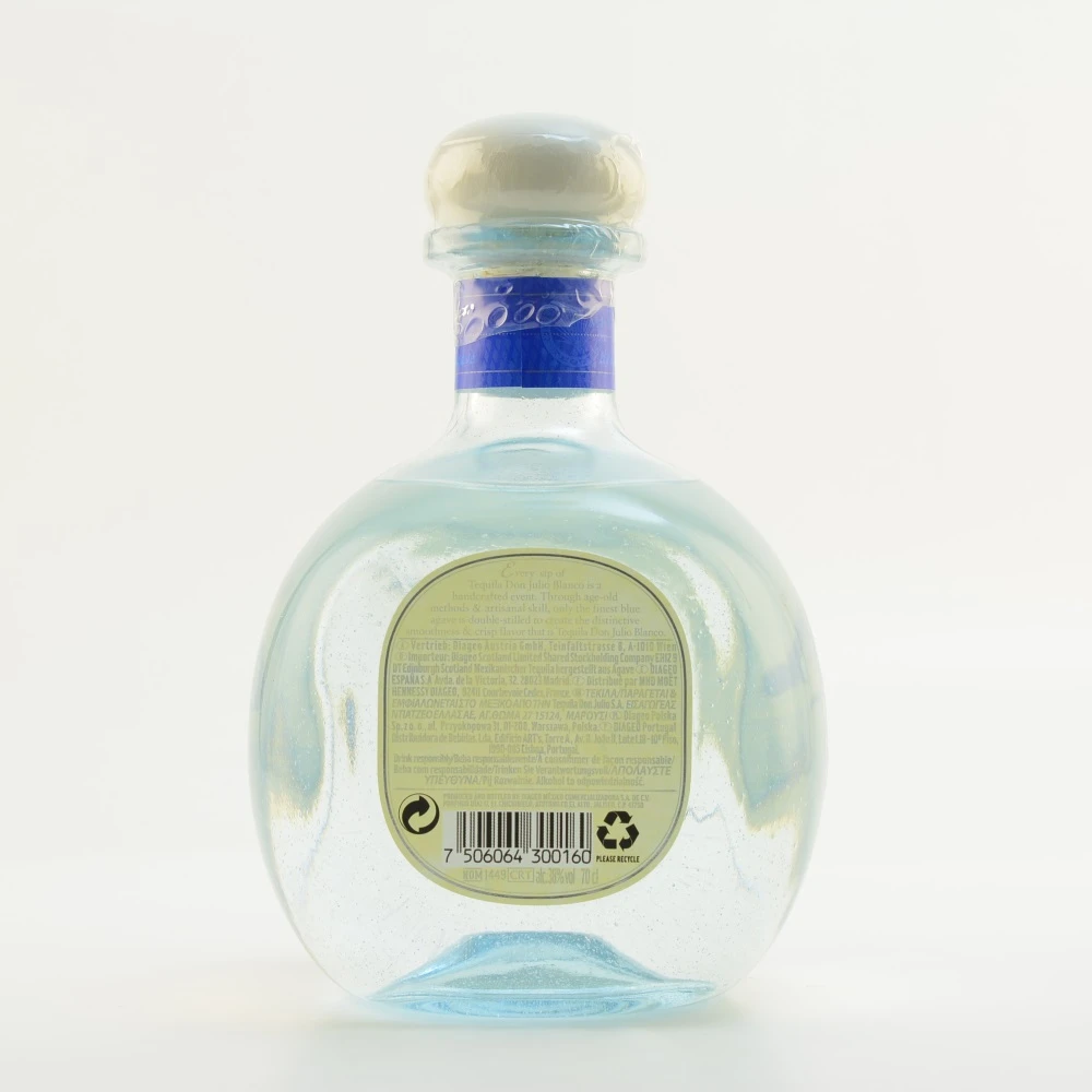 Don Julio Blanco Tequila 100% Agave 38% 0,7l 5 Don Julio Blanco Tequila 100% Agave 38% 0,7l – Bild 3