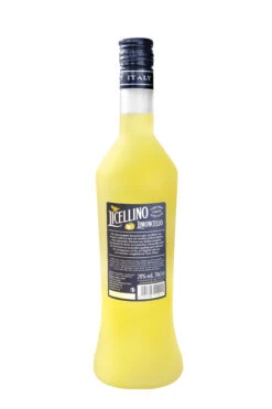 Licellino Limoncello Likör 28% 0,7l -KISS Verkäufe licellino 70cl back white 445d