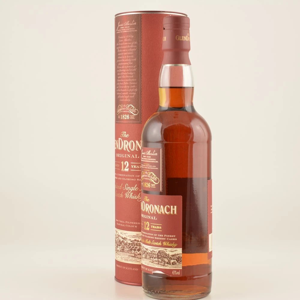 Glendronach 12 Jahre Speyside Whisky 43% 0,7l 5 Glendronach 12 Jahre Speyside Whisky 43% 0,7l – Bild 3