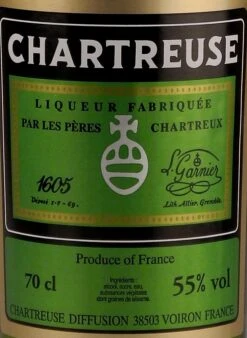 Chartreuse Grün Likör 55% 0,7l -KISS Verkäufe unbekannt cd87